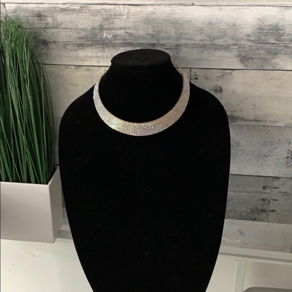 Rainbow crystal necklace